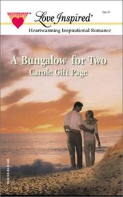 Cover of: Bungalow For Two by Carole Page