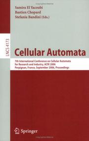 Cover of: Cellular Automata by 