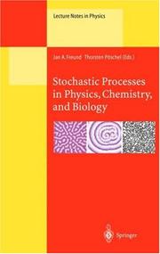 Cover of: Stochastic Processes in Physics, Chemistry, and Biology (Lecture Notes in Physics)
