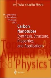 Cover of: Carbon Nanotubes: Synthesis, Structure, Properties and Applications