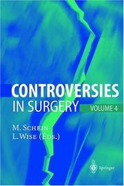 Cover of: Controversies in Surgery, Volume 4
