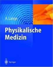 Cover of: Physikalische Medizin