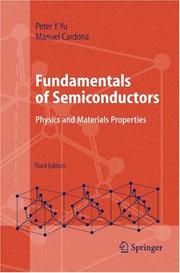 Cover of: Fundamentals of semiconductors by Peter Y. Yu