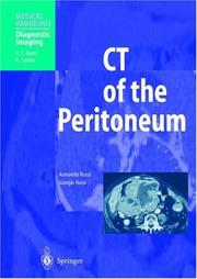Cover of: CT of the Peritoneum (Medical Radiology / Diagnostic Imaging) by Armando Rossi, Giorgio Rossi