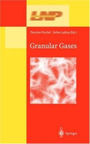 Cover of: Granular Gases (Lecture Notes in Physics)