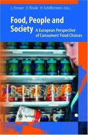 Cover of: Food, People & Society by 