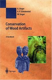 Cover of: Conservation of wood artifacts: a handbook