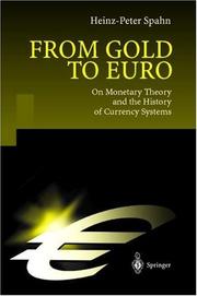 Cover of: From Gold to Euro by Heinz-Peter Spahn