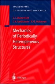 Cover of: Mechanics of periodically heterogeneous structures