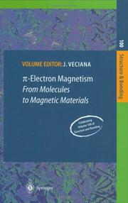 Front cover of [Pi]-electron magnetism by Unknown