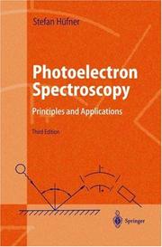 Cover of: Photoelectron spectroscopy: principles and applications