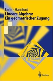 Cover of: Lineare Algebra: Ein geometrischer Zugang (Springer-Lehrbuch)