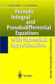 Cover of: Periodic Integral & Pseudodifferential Equations with Numerical Approximation