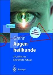 Cover of: Augenheilkunde (Springer-Lehrbuch) by Franz Grehn, Franz Grehn