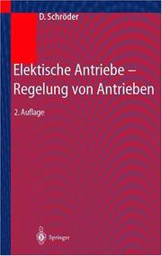 Cover of: Elektrische Antriebe - Regelung von Antriebssystemen