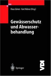 Cover of: Gewässerschutz und Abwasserbehandlung (VDI-Buch)