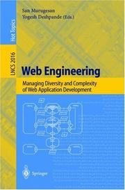 Cover of: Web Engineering : Managing Diversity and Complexity of Web Application Development