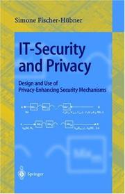 Cover of: IT-Security & Privacy by Simone Fischer-Hübner