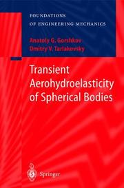 Cover of: Transient aerohydroelasticity of spherical bodies