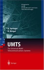 Cover of: UMTS: the physical layer of the universal mobile telecommunications system
