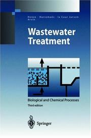 Cover of: Wastewater Treatment: Biological and Chemical Processes (Environmental Science and Engineering / Environmental Engineering)