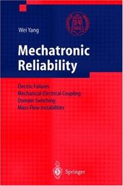 Cover of: Mechatronic Reliability