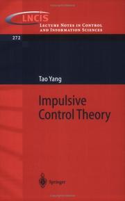 Cover of: Impulsive Control Theory by Tao Yang