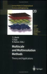 Cover of: Multiscale and Multiresolution Methods: Theory and Applications (Lecture Notes in Computational Science and Engineering)