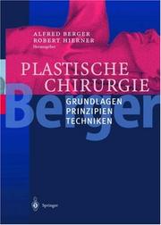 Cover of: Plastische Chirurgie: Grundlagen, Prinzipien, Techniken