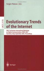 Cover of: Evolutionary Trends of the Internet by Sergio Palazzo