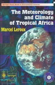 Cover of: Meteorology & Climate of Tropical Africa by Marcel Leroux