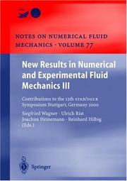 Cover of: New results in numerical and experimental fluid mechanics III: contributions to the 12th STAB/DGLR symposium, Stuttgart, Germany, 2000