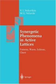 Cover of: Synergetic phenomena in active lattices: patterns, waves, solitons, chaos