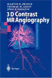 Cover of: 3D Contrast MR Angiography