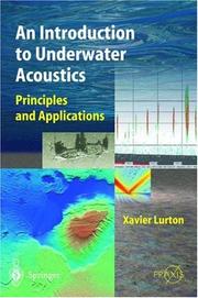 Cover of: An Introduction to Underwater Acoustics