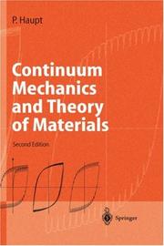 Cover of: Continuum Mechanics and Theory of Materials