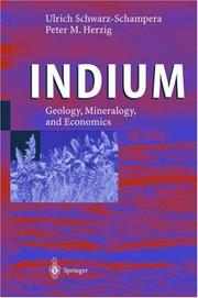 Cover of: Indium: geology, mineralogy, and economics