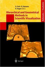 Cover of: Hierarchical and Geometrical Methods in Scientific Visualization