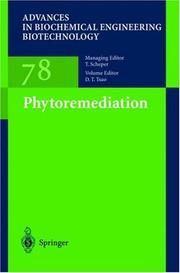 Cover of: Phytoremediation (Advances in Biochemical Engineering / Biotechnology)