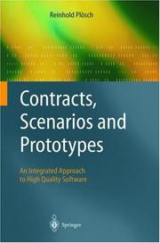 Cover of: Contracts, scenarios, and prototypes: an integrated approach to high quality software