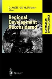 Cover of: Regional Development Reconsidered
