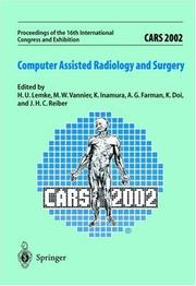 Cover of: CARS 2002 Computer-Assisted Radiology and Surgery