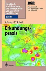 Cover of: Handbuch zur Erkundung des Untergrundes von Deponien und Altlasten: Band 8: Erkundungspraxis