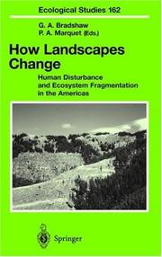Cover of: How landscapes change