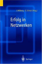 Cover of: Erfolg in Netzwerken by 