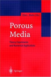 Cover of: Porous Media