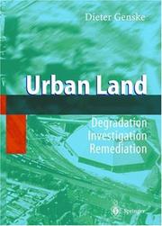 Cover of: Urban Land by Dieter D. Genske