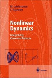 Nonlinear dynamics by M. Lakshmanan, Muthusamy Lakshmanan, Shanmuganathan Rajaseekar