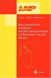 Cover of: Noncommutative Geometry and the Standard Model of Elementary Particle Physics