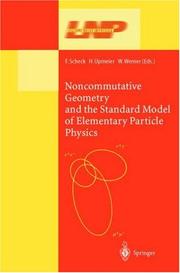 Cover of: Noncommutative Geometry and the Standard Model of Elementary Particle Physics by 